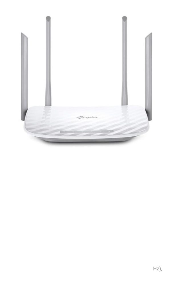 ROUTER TP-LINK WIFI AC1200 DUAL BAND Marca: TP-LINK