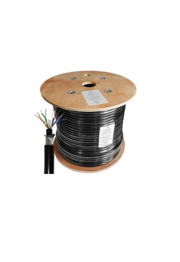 CABO REDE 305M 10G SF/UTP CAT6A 23AWG PVC/PE OUTDOOR DLINK PRETO